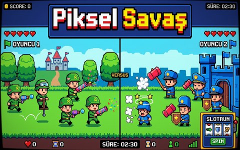 Pixel War Online oyun görseli