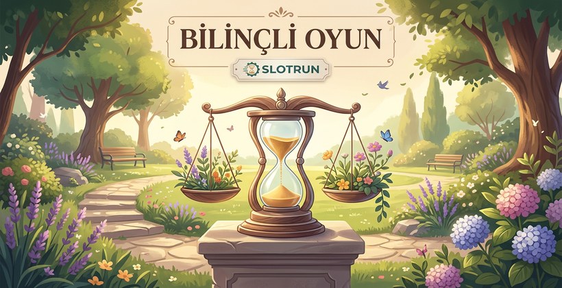 Slotrun bilinçli oyun banner görseli