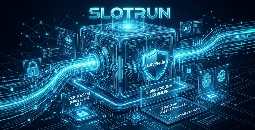 Slotrun güvenlik altyapısı banner görseli
