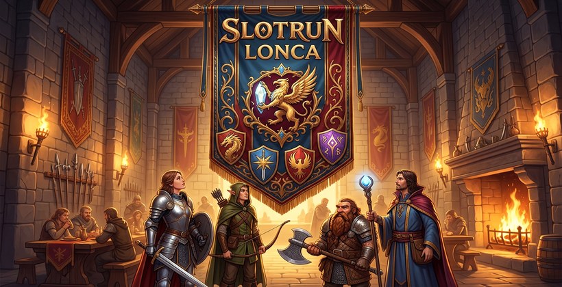 Slotrun lonca sistemi banner görseli