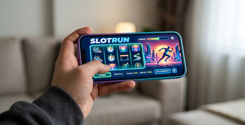 Slotrun mobil deneyim banner görseli