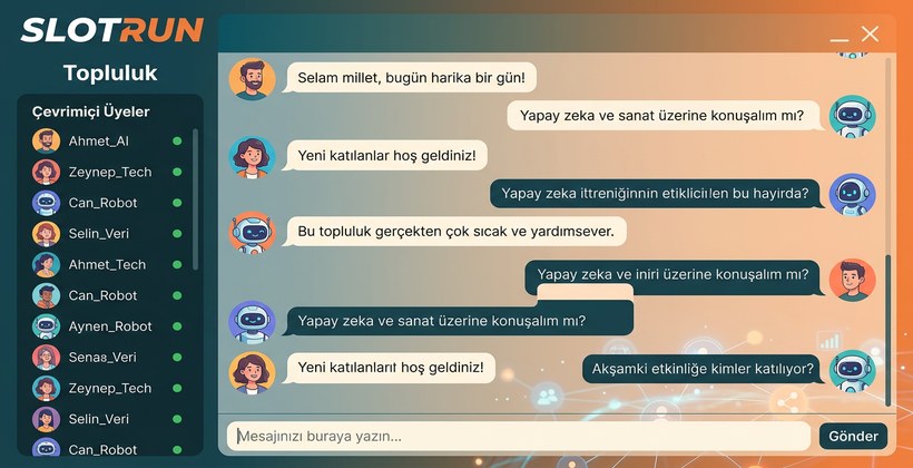 Slotrun topluluk banner görseli